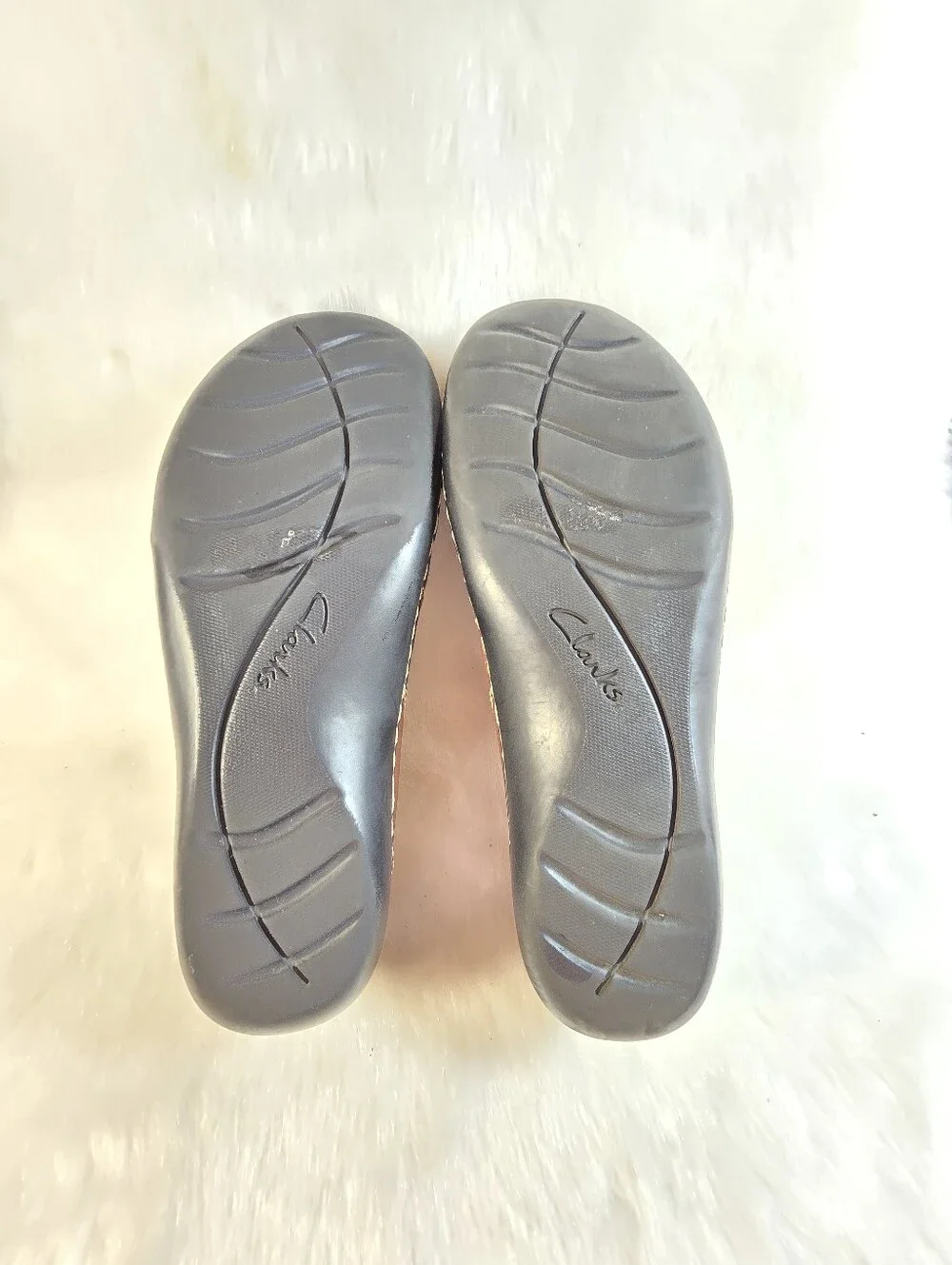 Clark's Ashland Alpine Brown Slip-on Leather Loafers - Women's